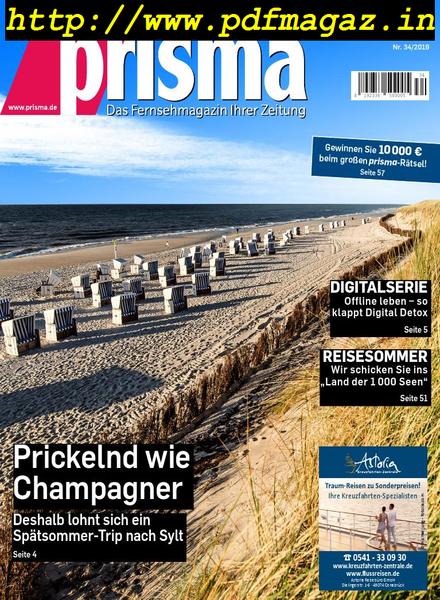 Prisma – 24 August 2019