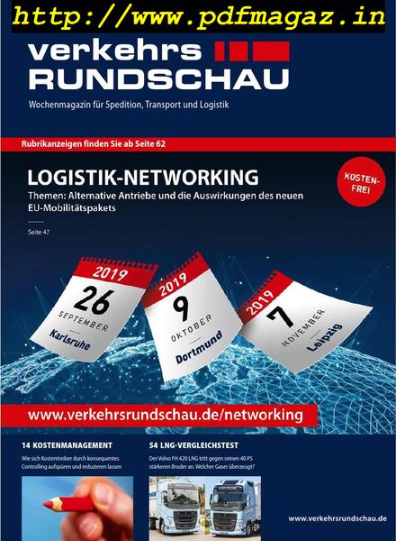VerkehrsRundschau – 03 September 2019