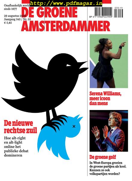 De Groene Amsterdammer – 30 augustus 2019