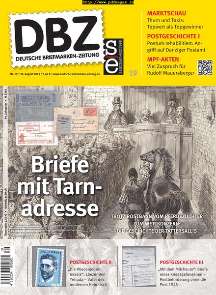 Deutsche Briefmarken-Zeitung – 30 August 2019
