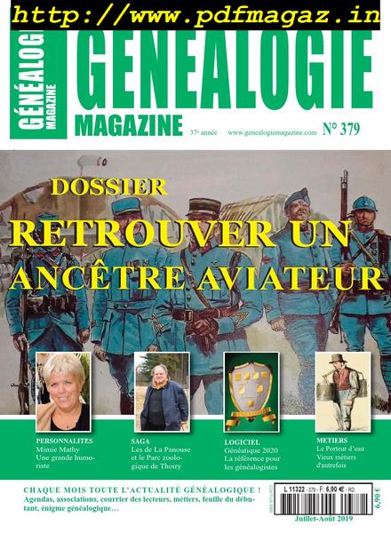 Genealogie – aout 2019