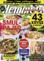Hemmets Veckotidning – 03 september 2019