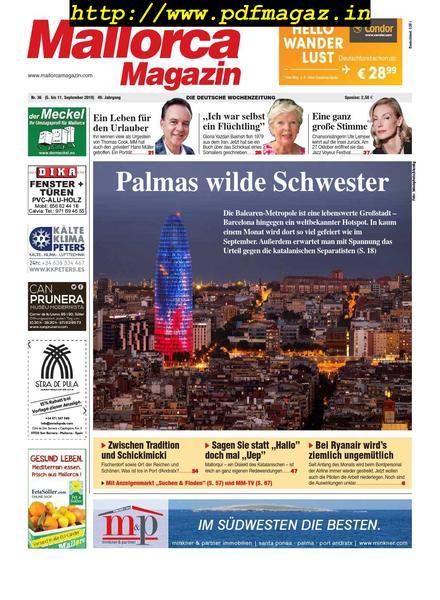 Mallorca Magazin – 5 September 2019