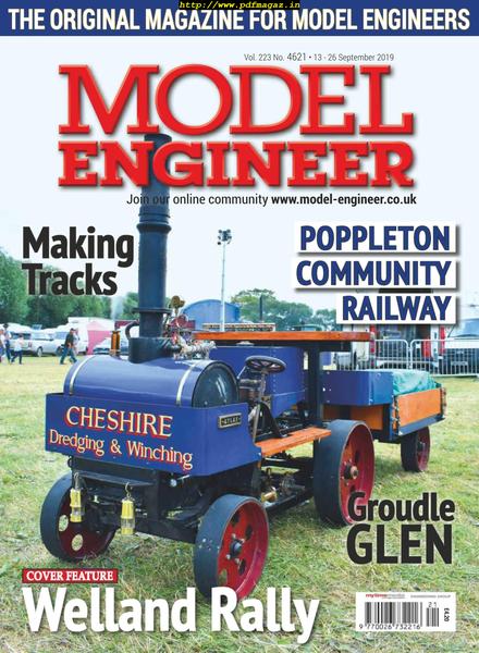 Model Engineer – 13 September 2019