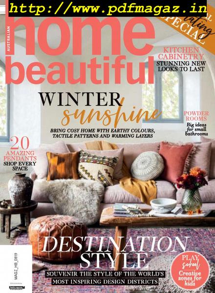 Australian Home Beautiful – August 2019