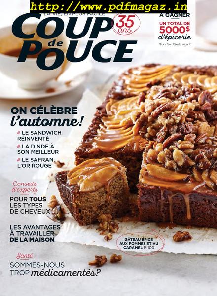 Coup de Pouce – octobre 2019