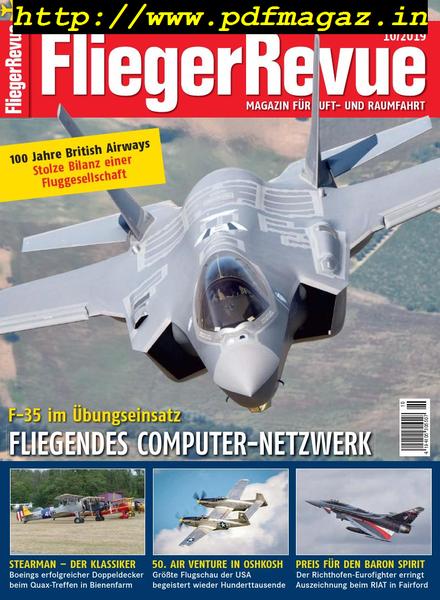 FliegerRevue – Oktober 2019