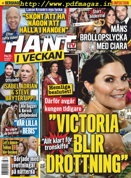 Hant i Veckan – 11 september 2019