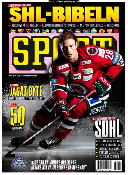 Sportbiblar – 10 september 2019