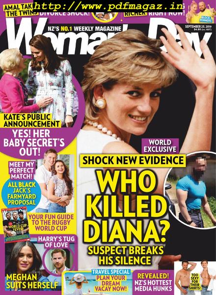 Woman’s Day New Zealand – September 23, 2019