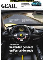 Gear – 14 september 2019