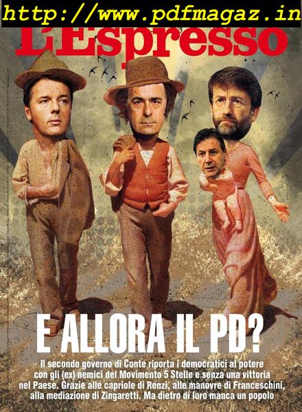 L’Espresso – 08 settembre 2019