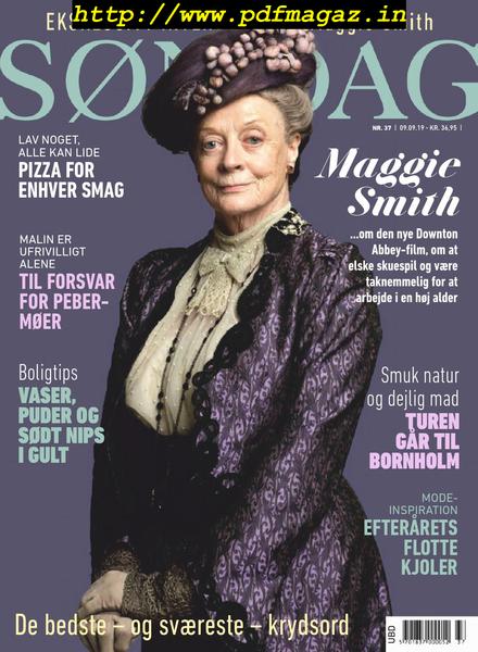 Sondag – 09 september 2019