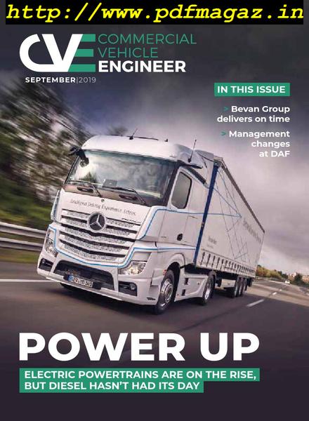 Commercial Vehicle Engineer – September 2019