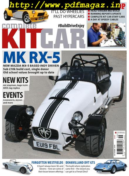 Complete Kit Car – October 2019