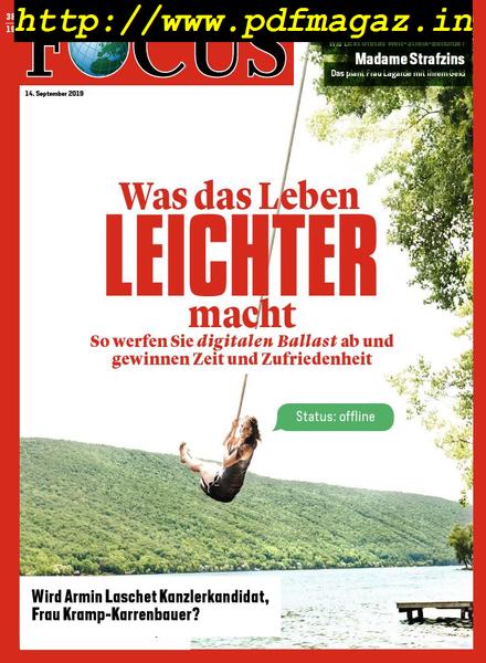 Focus – 14 September 2019