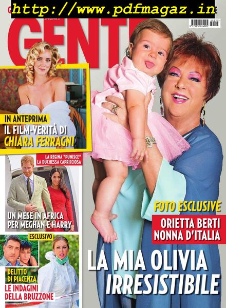 Gente Italia – 21 settembre 2019