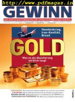 Gewinn – September 2019