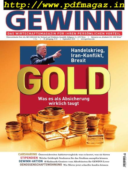 Gewinn – September 2019