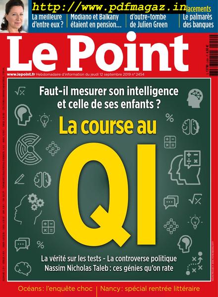 Le Point – 12 septembre 2019