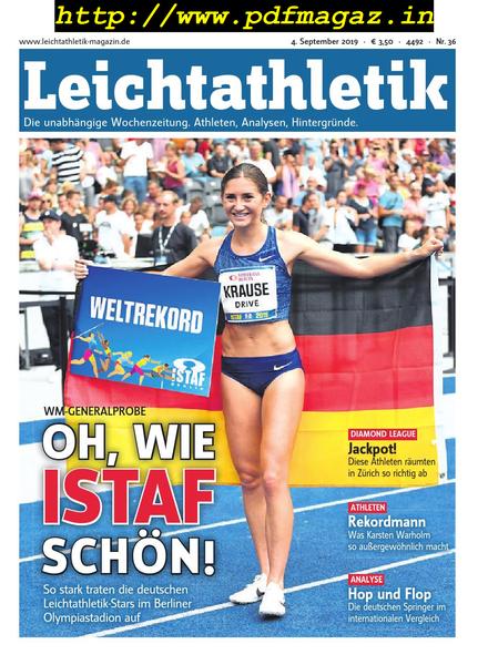 Leichtathletik – 4 September 2019