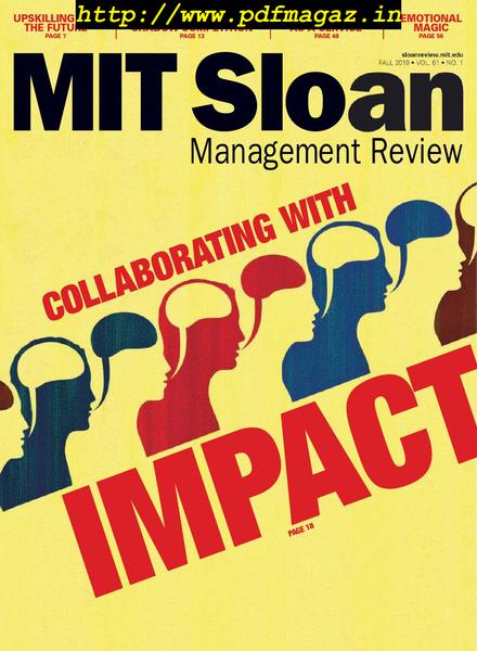 MIT Sloan Management Review – August 2019