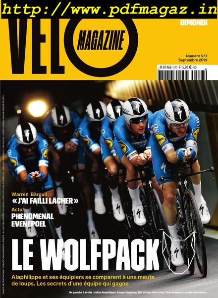 Velo Magazine – septembre 2019