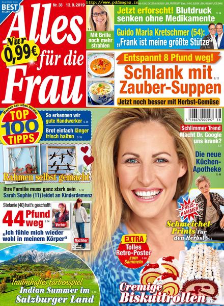 Alles fur die Frau – 13 September 2019