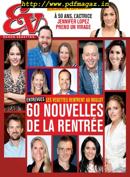 echos Vedettes – 20 septembre 2019