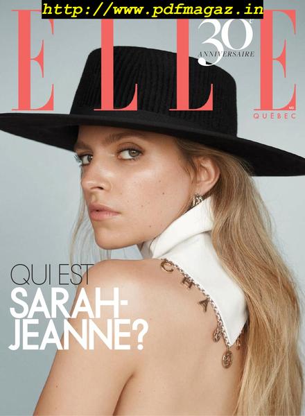 Elle Quebec – octobre 2019