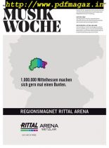 Musikwoche – 9 September 2019