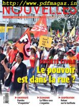 Nouvelles Semaine – 06 septembre 2019