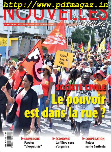 Nouvelles Semaine – 06 septembre 2019