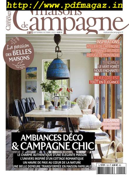 Maisons de Campagne – aout 2019