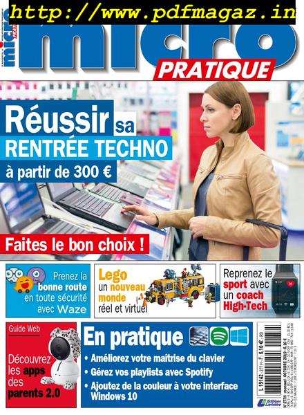 Micro Pratique – octobre 2019