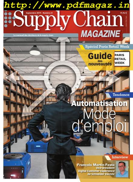 Supply Chain Magazine – septembre 2019