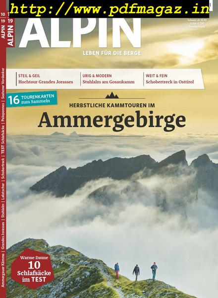 Alpin – Oktober 2019