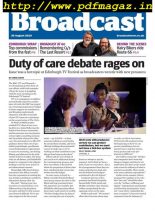 Broadcast Magazine – 30 August 2019