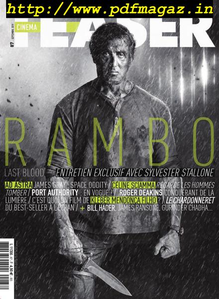 Cinema Teaser – septembre 2019