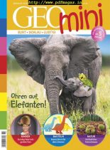 GEOmini – Oktober 2019