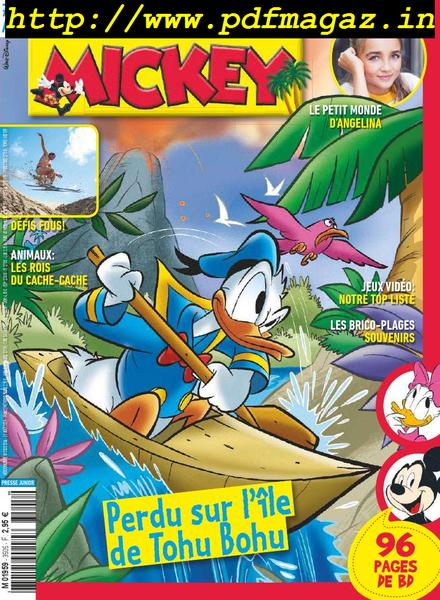 Le Journal de Mickey – 21 aout 2019