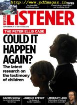 New Zealand Listener – September 21, 2019
