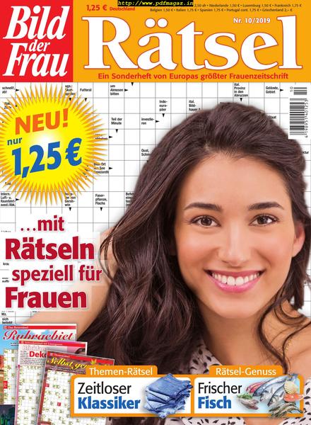 Bild der Frau Ratsel – Oktober 2019