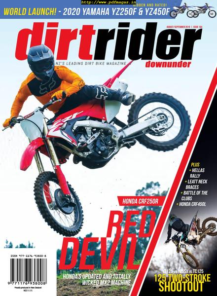 Dirt Rider Downunder – August – September 2019