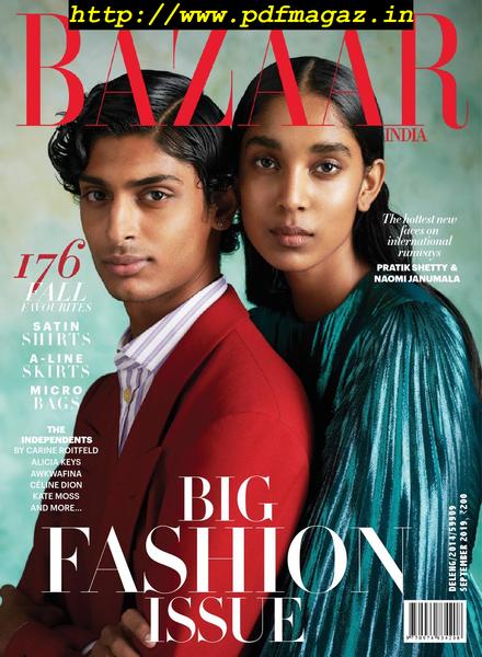 Harper’s Bazaar India – September 2019