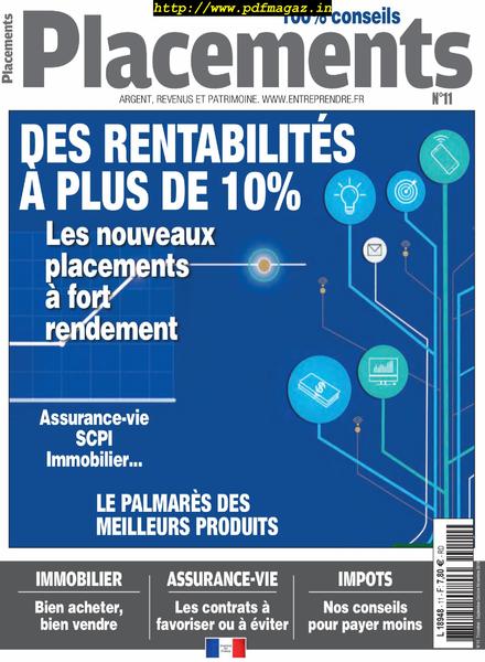 Placements – Septembre-Novembre 2019