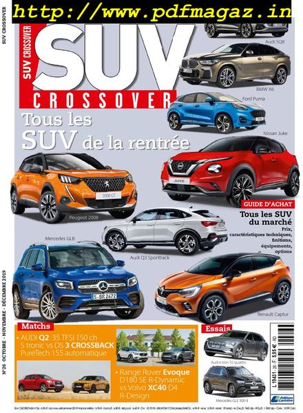Suv Crossover – septembre 2019