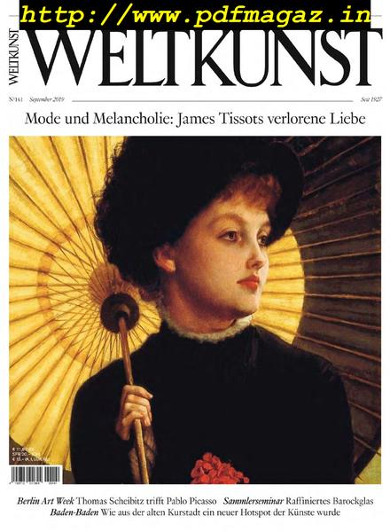Weltkunst – September 2019