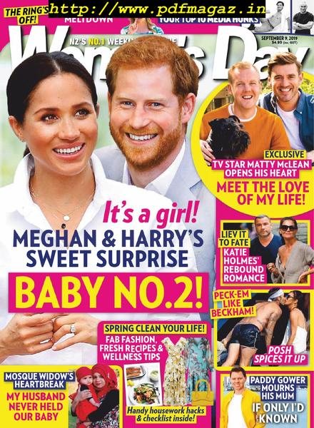 Woman’s Day New Zealand – September 09, 2019