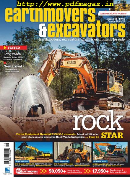 Earthmovers & Excavators – November 2019